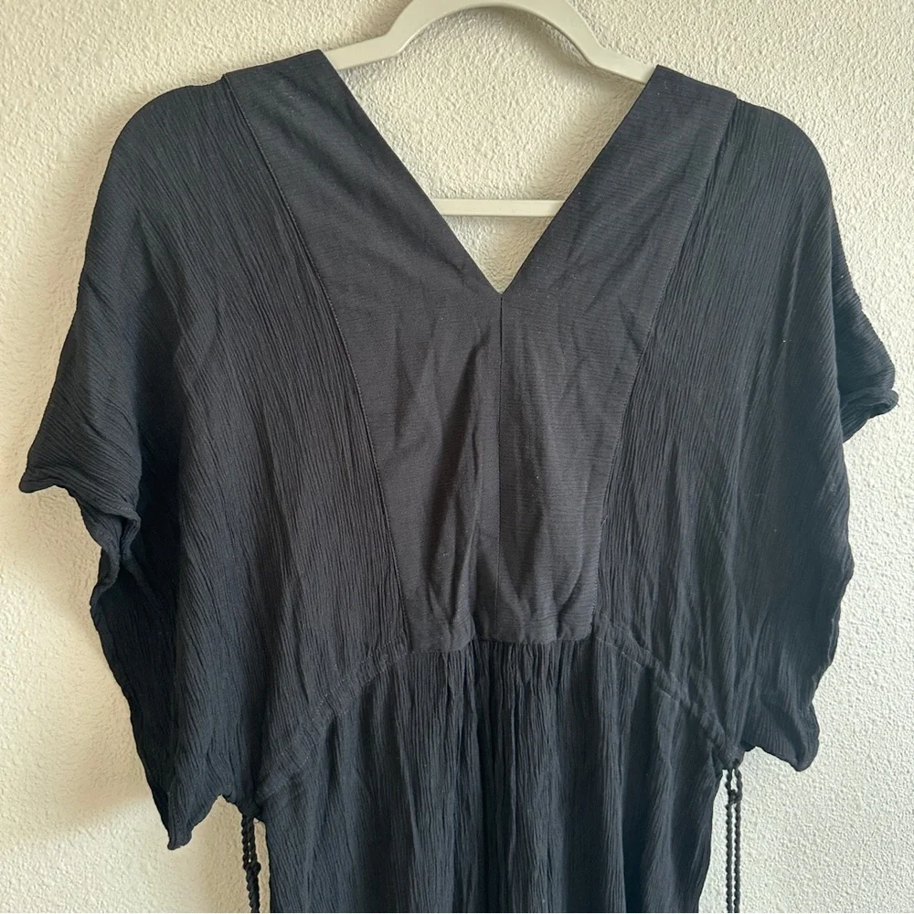 Lauren Ralph Lauren Black Swim Coverup Dress Small